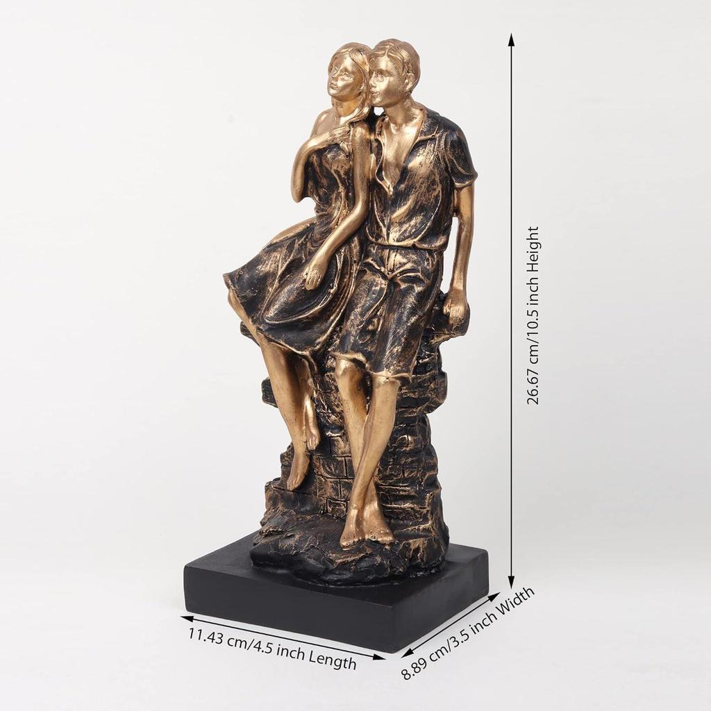 Love Couples Statue for Home Decoration and Gift Showpiece for Valentine Day