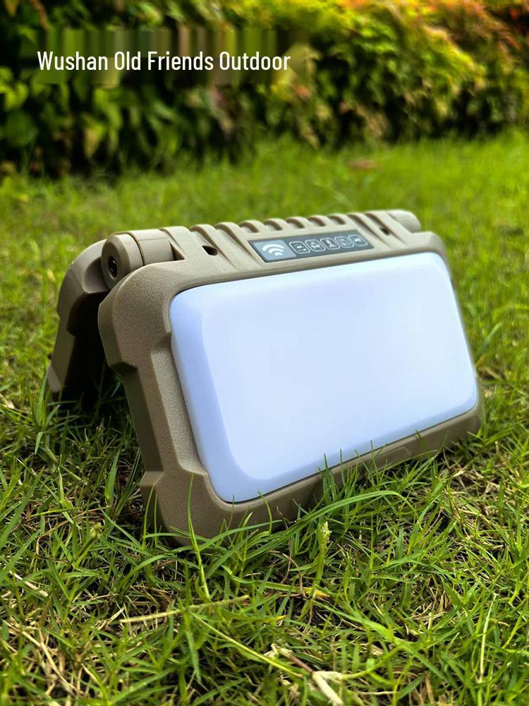 Wushan Old Friend Folding Camping Lamp: Super Bright, Long Battery Life, Emergency Backup, Tent & Outdoor Use.