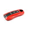 For Porsche Macan 95B Cayenne 92A Panamera 971 Cayman 718 Boxster 982 911 Taycan 2014-2025 Solid Color Car Key Case Cover Shell