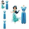Enchanting Aladdin Jasmine Princess Genie Cosplay Costume For Magical Dress Up