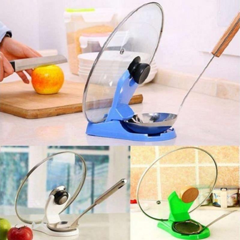 Premium Plastic Kitchen Pan Pot Lid Holder With Timeless Classic Design And Versatility