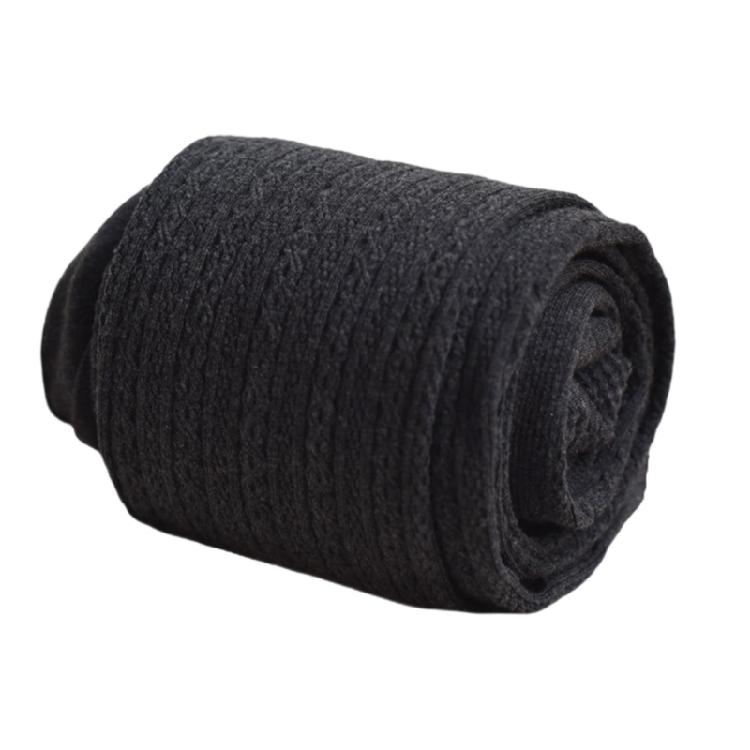Tjocka Kabelstickade Tights för Kvinnor Hög Elasticitet Vinter Leggings Mjuk Bomull Värmande Design Varm Bekväm Passform Strumpbyxor