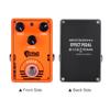 Dolamo D-2 FUZZ Gitarreneffektpedal mit True Bypass für E-Gitarre