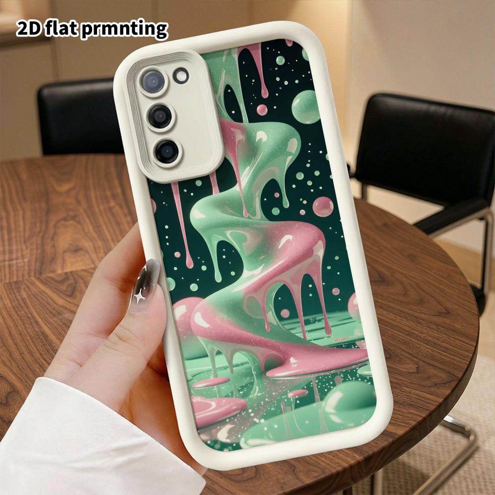 Phone Case: 2D Flat Samsung Galaxy A34 A35 M05 M06 S20 S22 S21 FE Plus 5G Tiered Protective Case, Trendy and Cute, Christmas and Halloween Gift