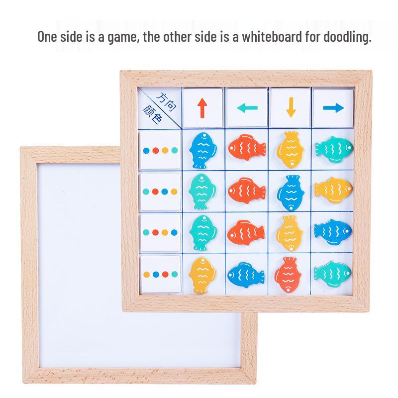 

Направленное мышление Сортировка цветов Игра для детского сада: Образовательная поделка «Маленькая рыбка», настольная игрушка