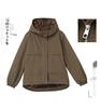 Women's 2024 Winter Fleece-Lined Thick Parka Coat – Short, Loose-Fit, Casual Cotton Jacket for Middle-Aged Moms
