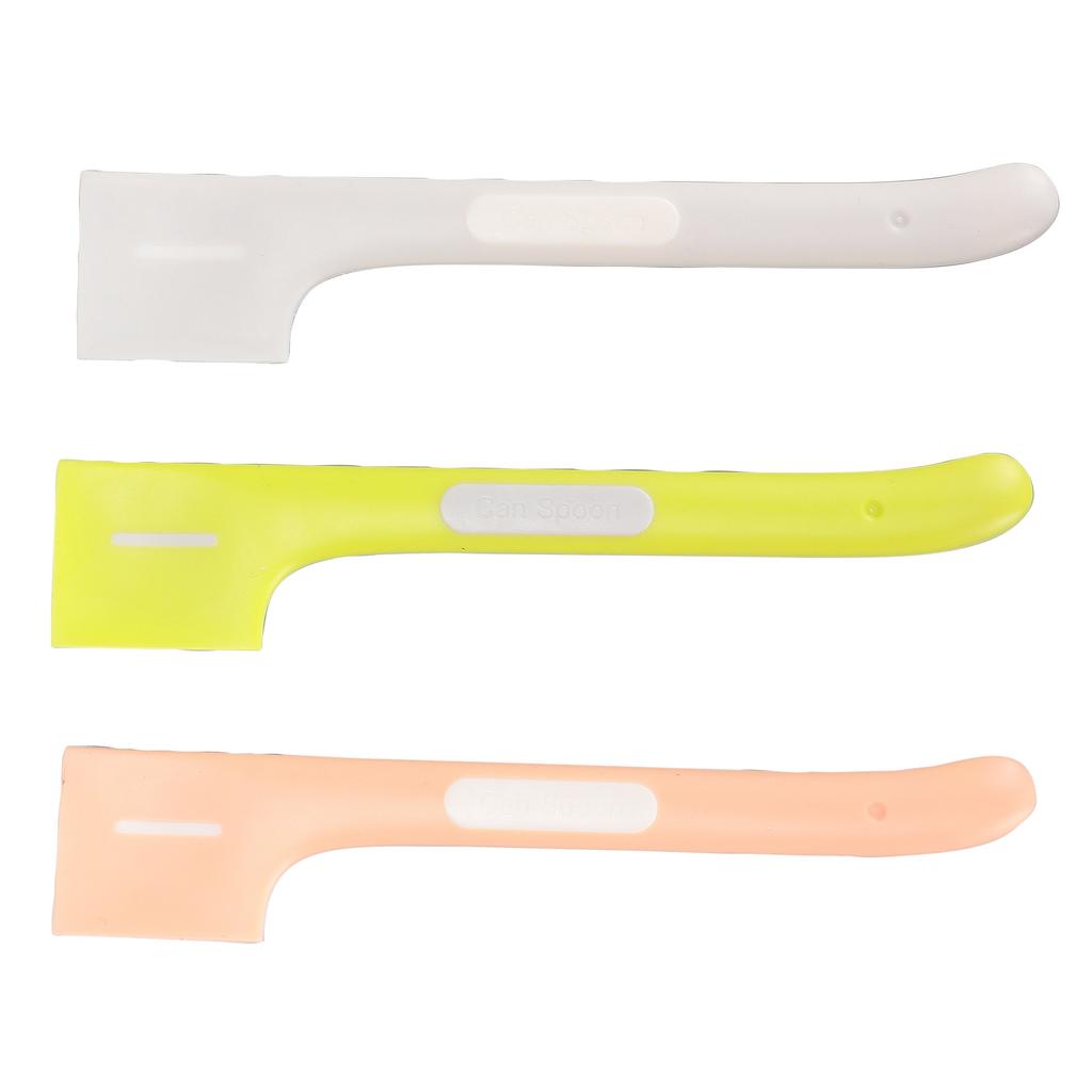 3pcs Pet Food Can Spoons Multifunction Dishwasher Safe Dog Canned Spoon with Long Handle