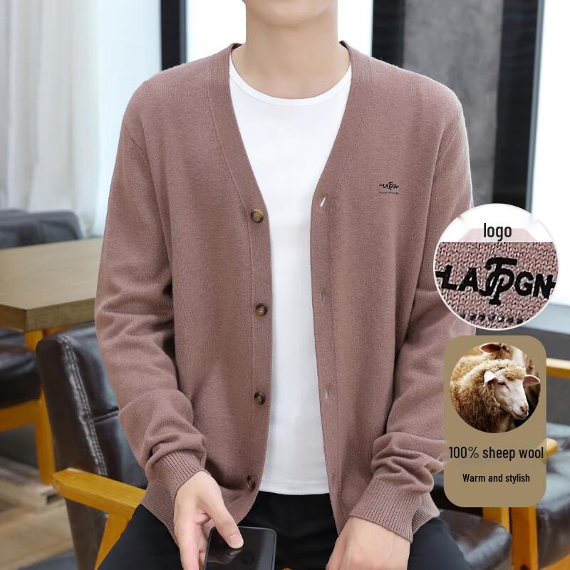 

Мужской кардиган FAPAI.EC из 100% шерсти 4XL