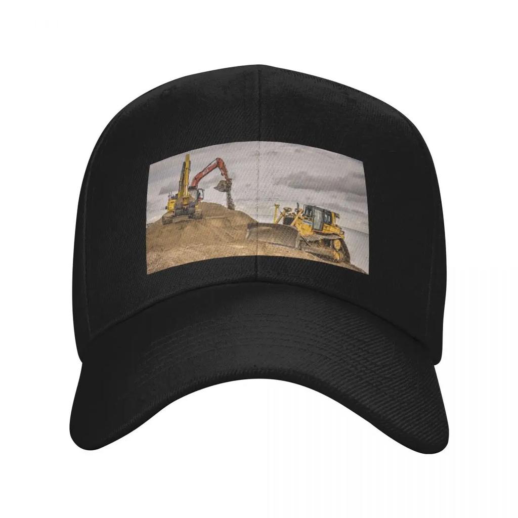 Graben und Planieren Baseballkappe Sportkappe Neuer Hut süßer Snapback-Hut Unisex Tennis Damen