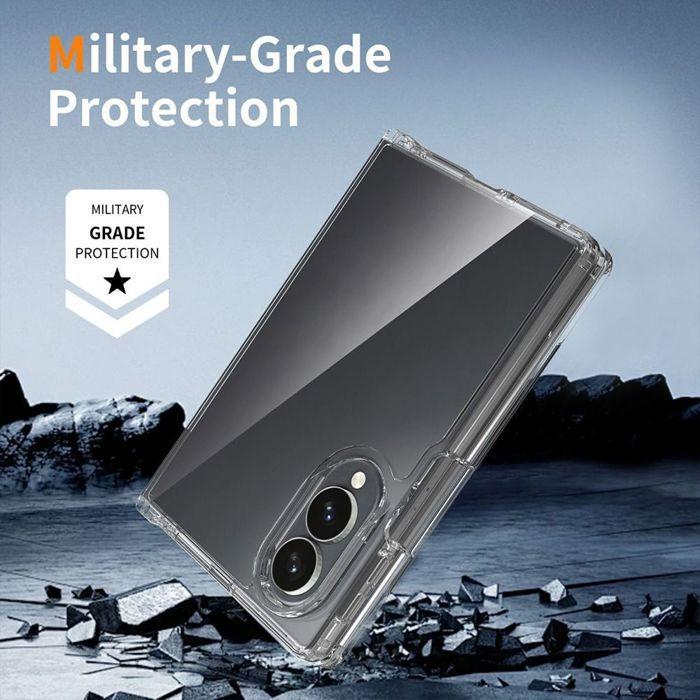 Etui do Samsung Galaxy Z Fold 8, Twarda Ochrona Antywstrząsowa Odporna na Zarysowania - 2 Szkła Hartowane