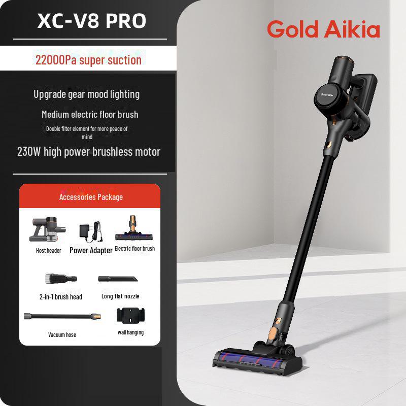 Bezdrátový přenosný vysavač: Vysoce výkonné sání, dlouhá životnost baterie, mokré/suché použití