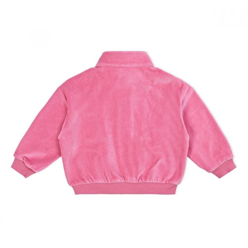 Dudu   Dodo Ribbon Velour Toddler Long Sleeve Dkztjp05