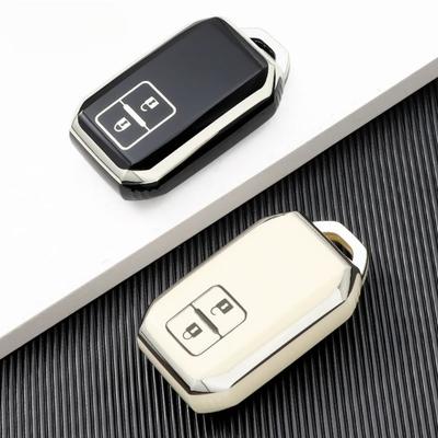 Fashion TPU Car Remote Key Case Cover Shell for Suzuki Ertiga Swift Wagon R 2 Button Protected Holder Keyless Fob Accessories
