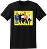 The B-52s Yellow Background Band Photo Unisex T-Shirt
