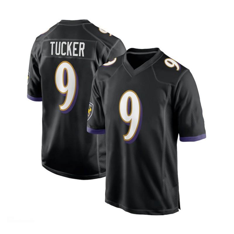 Baltimore Ravens 8 JACKSON 22 HENRY Football Jersey Embroidered Sports Uniform