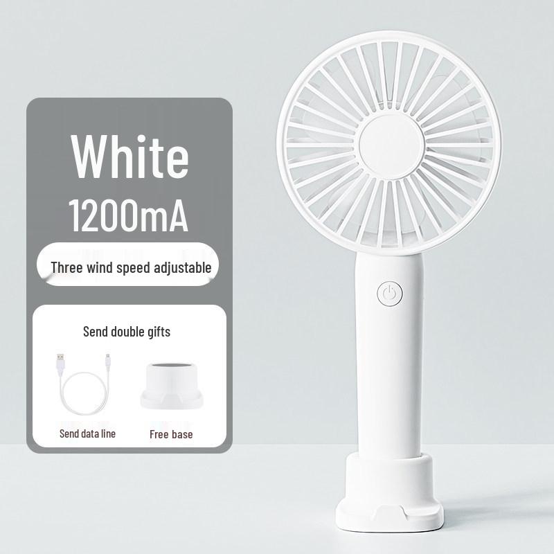 

Portable Rechargeable Mini USB Silent Fan for Students and Couples 0mAh