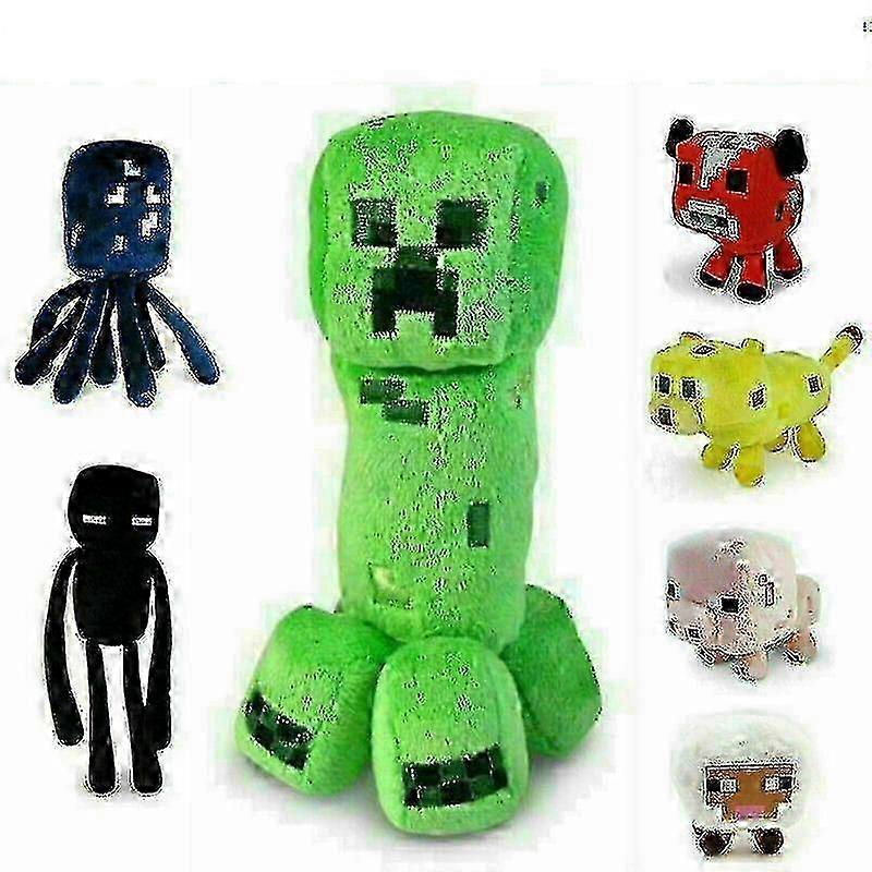 2025 Minecraft Plush Kids Gift Children Stuffed Animal Soft Plushies Birthday Toy