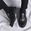 Leather Shoes Men Loafers Outdoor Fashion  Slip On Business Casual Leather Shoes Classic Soft Moccasins Hombre Men Shoes Flats