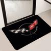 J-John Logo D-Deeres Floor Mat INS Style Soft Bedroom Floor House Laundry Room Mat Anti-skid Household Carpets