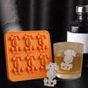 Racing Car Ice Mold Silicone Ice Tray for Whiskey Cocktails Juice BPA-Free Freezer Safe Family Gathering Essential