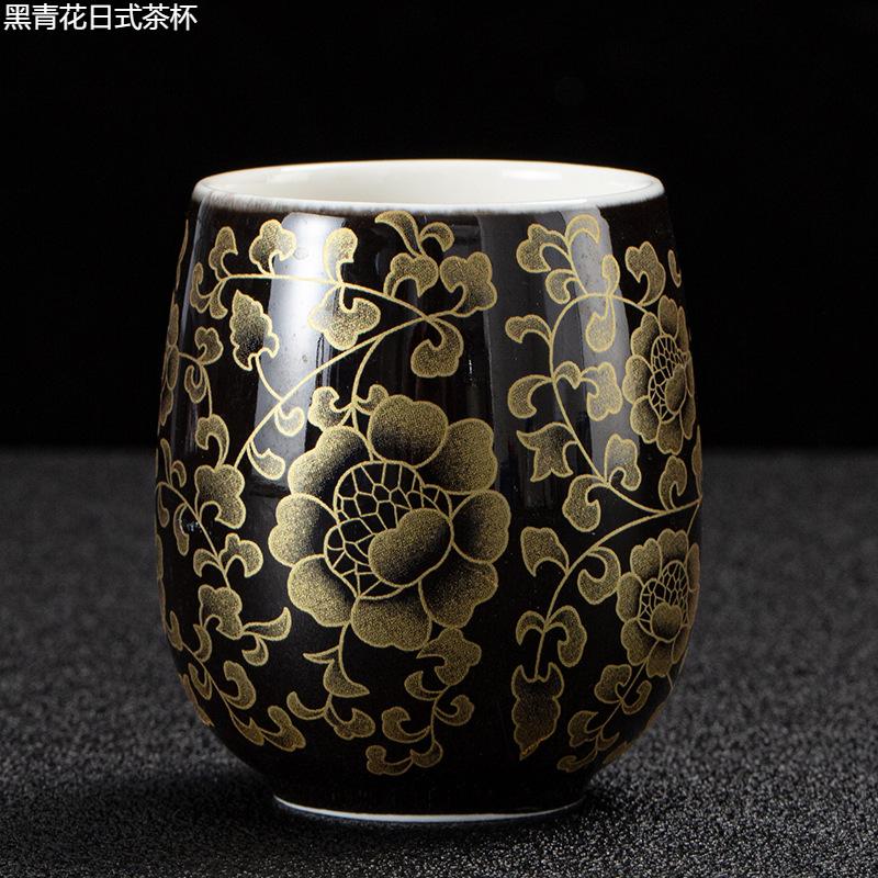Ceramic tea cup, Japanese style tea tasting cup, household kung fu tea set, drinking water single cup, master cup