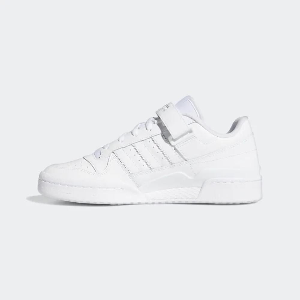 Adidas forum low sneakers leather white