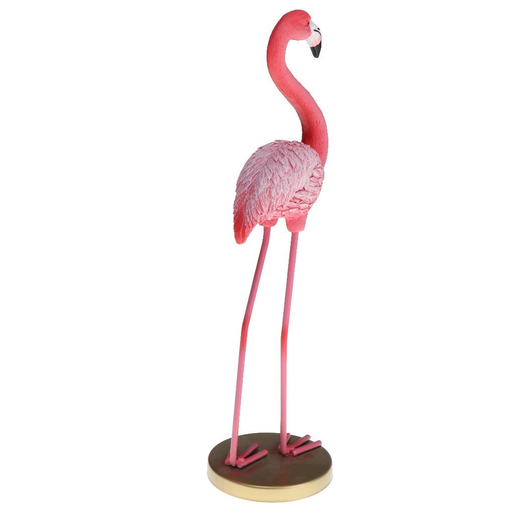 Harz Flamingo Figur Modell Schreibtischornament - 29x11cm