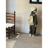 Winter Children Polar Fleece Sweatshirt Set Boys Girls Plus Velvet Thick Warm Suit Kids Casual Sports Outfits