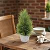 Artificial Green Plant Ground Plug, Suitable For Christmas Porch Decoration Outdoor And Indoor