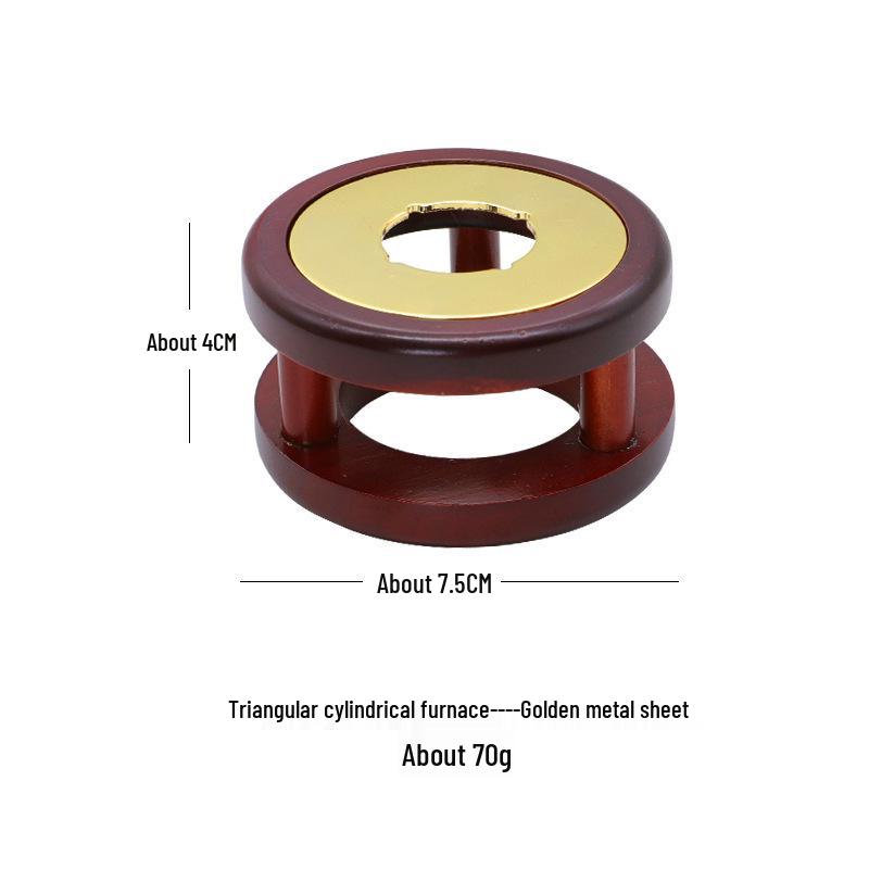 Wood-Fired Hollow Sealing Wax Furnace for Retro Wax Pellets and Sticks