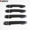 For Subaru Forester 2025 2026 Carbon Fiber Door Handle Cover Trim Side Door Handles Bowl Cup Frame Overlay Car Accessories