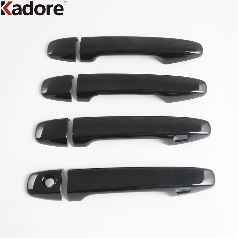 For Subaru Forester 2025 2026 Carbon Fiber Door Handle Cover Trim Side Door Handles Bowl Cup Frame Overlay Car Accessories