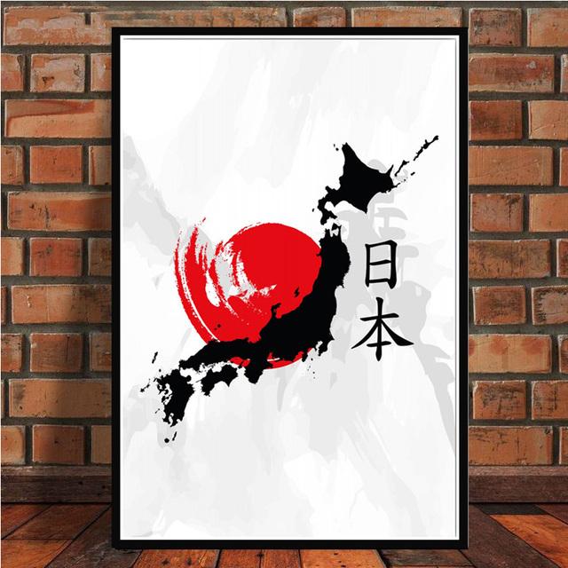 Japan Samurai Anime Poster Abstract Wall Art Bushido Canvas Painting Japanese Warriors Portrait Picture Print Home Wall Decor No Frame