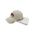 Hat Female Summer Alphabet Embroidery Soft Top Baseball Cap Vintage Washed Denim Cap Sun Cap