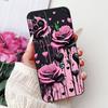 Per Xiaomi Black Shark 5 Pro Shark5 Custodia per Telefono Black Shark 5 5Pro Elegante Floreale Gatto Dipinto Morbido Silicone TPU Custodie