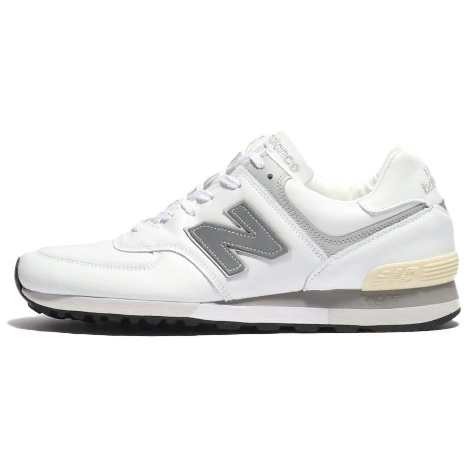 

New Balance NB 576 Comfortable Low-Top Casual Running Shoes Men sneaker White Gray OU576WSI 40