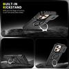 Suitable for OPPO Reno16Pro international version phone case, 360-degree rotating ring stand, A6X magnetic suction, a5 sliding window 15F