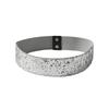 Ladies Dress Up Wide Belt With Shiny Sequins And Adjustable Fit For Office And Events