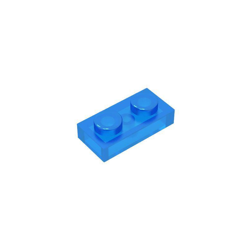 60pcs/lot 3023 DIY Blocks Building Bricks Thin 1X2 Educational Assemblage Construction Toys for Children Compatible With Brand