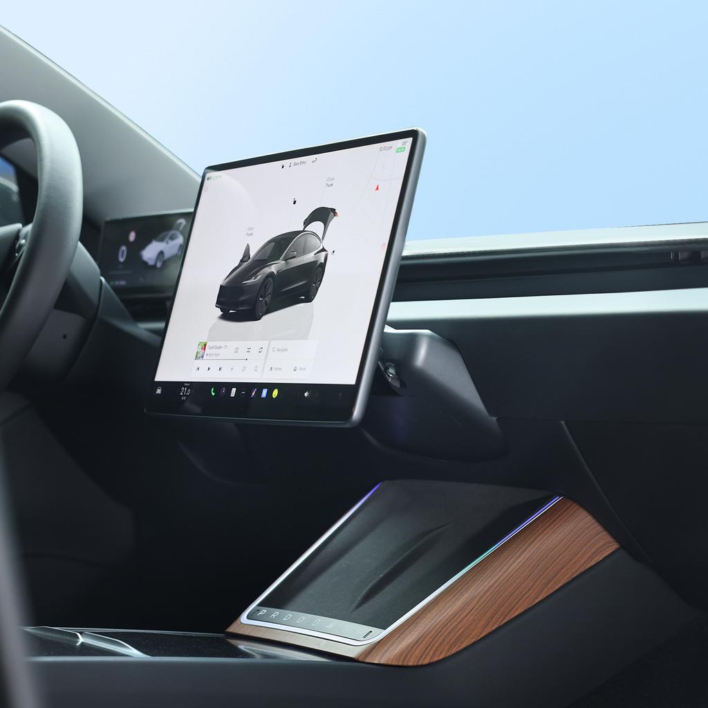 For 2020-2024 Tesla Model Y Car Navigation Screen Rotating Holder for Tesla Model 3 2019-2023 Car Swivel Mount 2021 2022