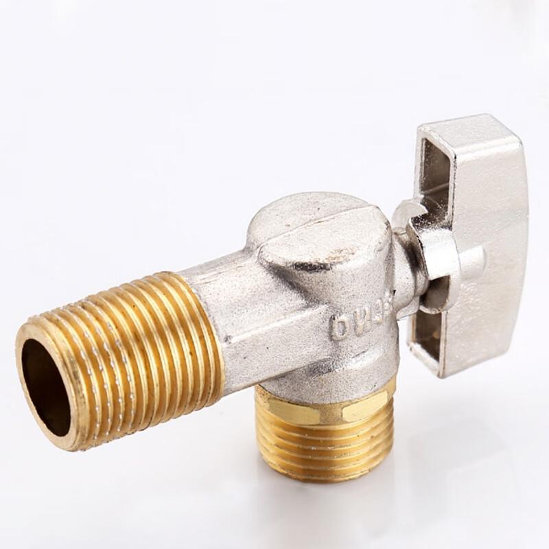Deqi Angle Ball Stop Valve for Hot & Cold Water