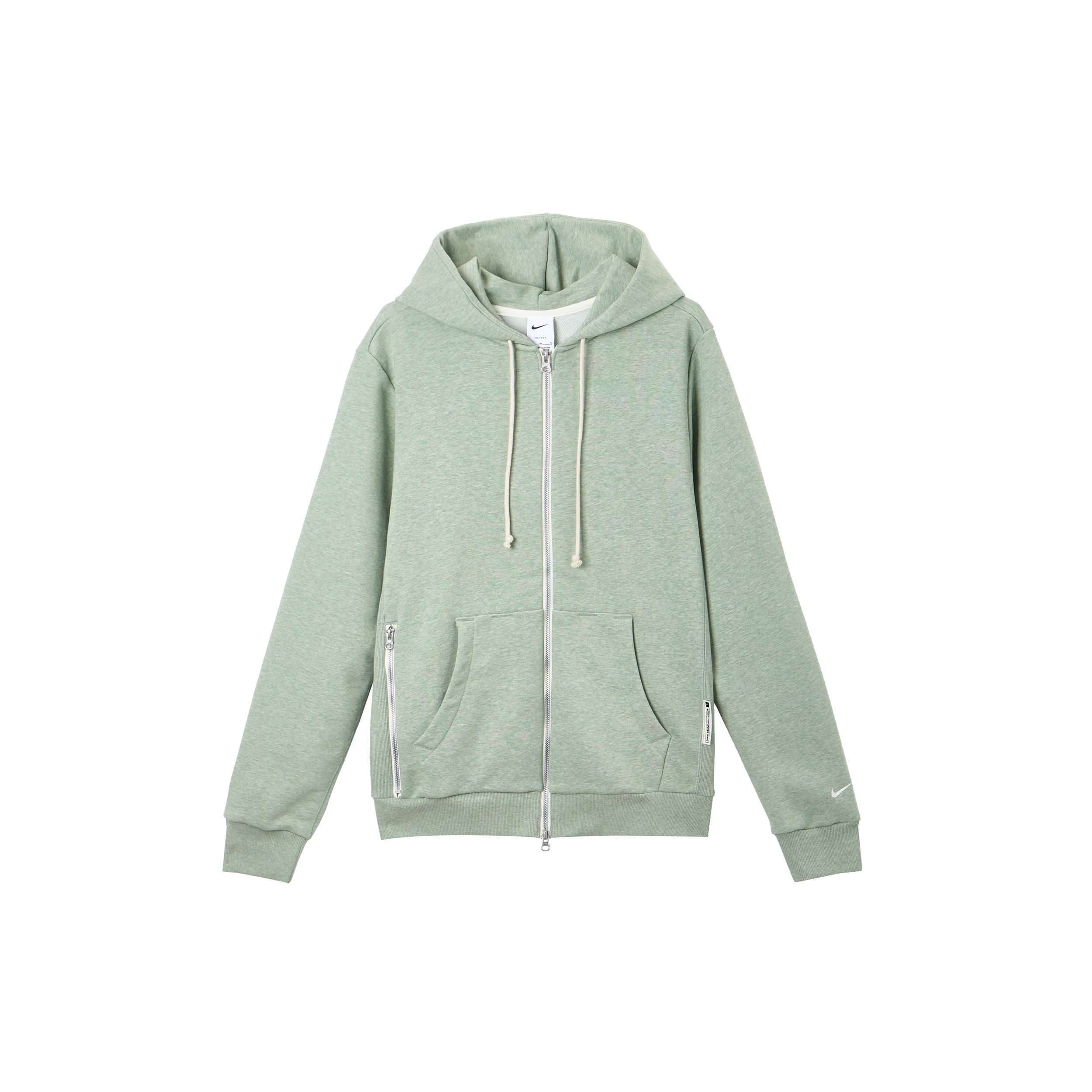 

Nike Standard Issue Dri-Fit Quick-Dry Solid Color Comfortable Jacket Men Jacket Horizon-Green FZ0223370 L
