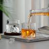 2pcs Set 170ml Transparent Fuji Mountain Whisky Glass Cup Whisky Beer Vodka Tea Spirits Glasses Creative Scenic Mug Drinkware