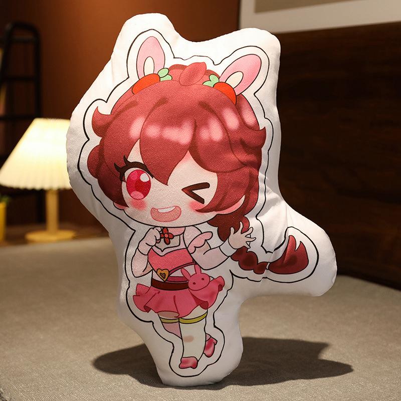 

Вокруг континента Доуло Тан Сан Сяо Ву плюшевая игрушка кукла злой белый тигр циветта Шура кукла двухмерная декоративная подушка 10cm