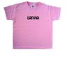 Latvia text Pink Kids T-Shirt