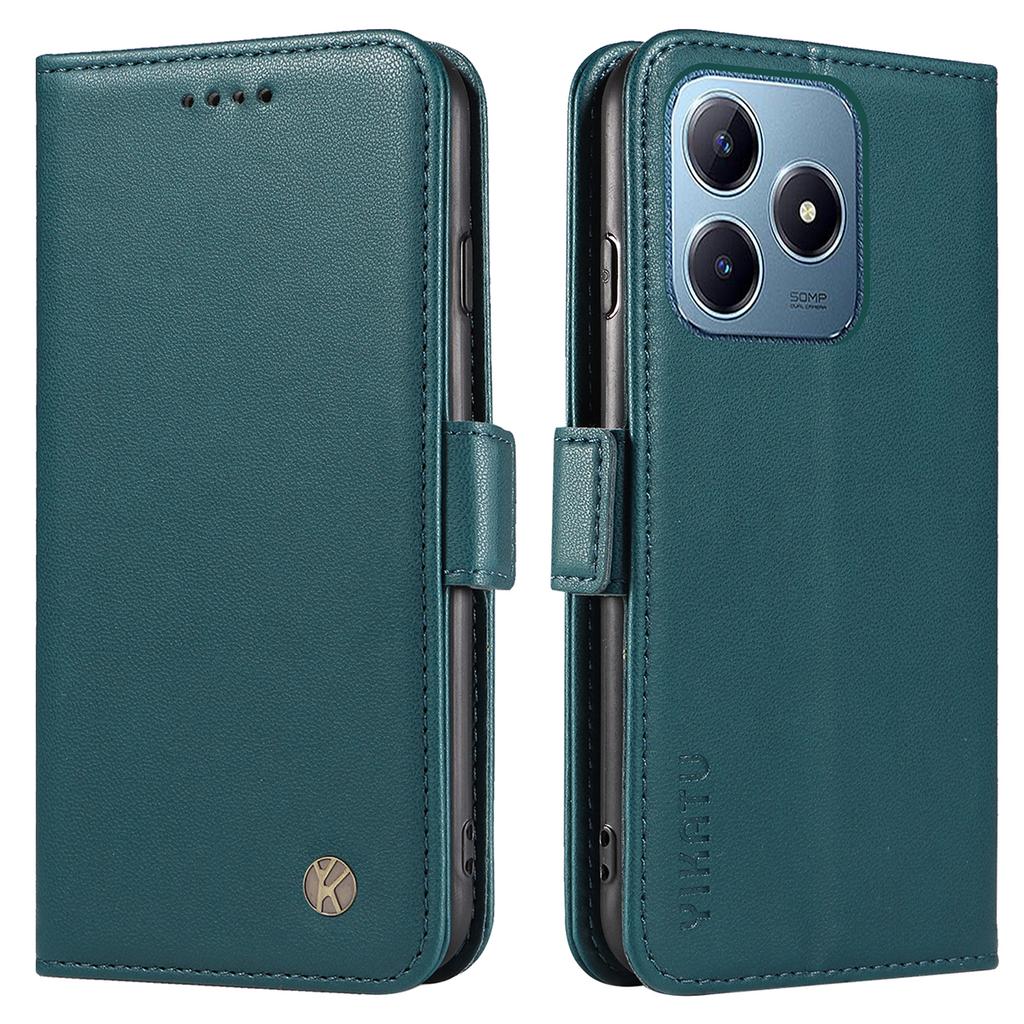 For Realme Note 60x 4G/C63 4G/C61 4G Case Card Slot Leather Phone Cover Side Magnetic Clasps