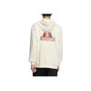adidas Neo Cartoon Print Hoodie Long Sleeve Sweatshirt Men Tops Off-White IQ1591