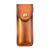 Pocket Blade Sheath In Stitched Leather, Folding Blade Storage Pouch 145 X 57 Mm for Daily Carry Use, Gear Bag Packing, and Covered Blade Storage