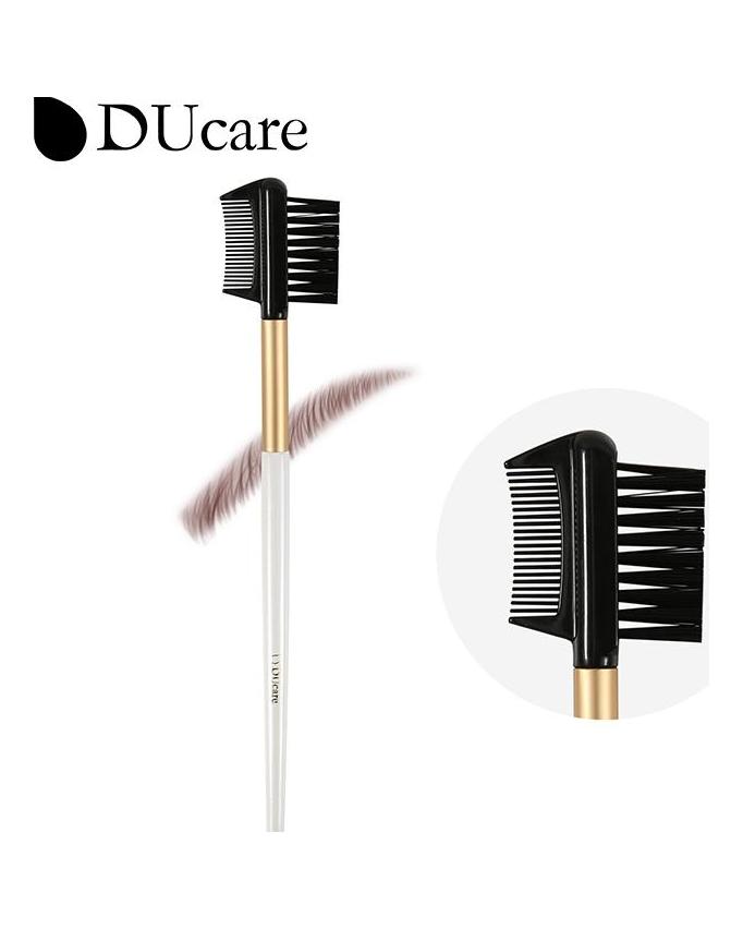 DUcare 14pcs Powder Makeup Brush Single Soft Nylon Hair White X1 Series For Eye Shadow Eyebrow Foundation Liquid Lip Brushes for Makeup