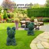 Artificial Animal-shaped Green Plant Decorations For Courtyards, Perfect For Spring Garden Front .